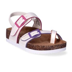 NWOT Wonder Nation Toddler Girls Strappy Toe Sandals